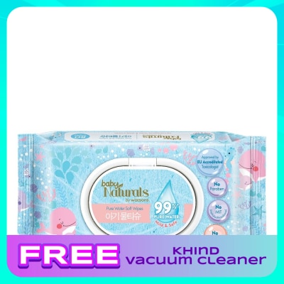 BABY NATURALS BY WATSONS Baby Naturals by Watsons Pure Water Wipes