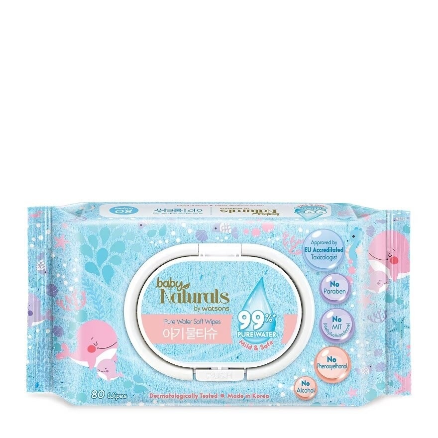 Baby Naturals by Watsons Pure Water Wipes