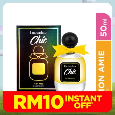 ENCHANTEUR Chic Eau De Toilette Mon Amie 50ML