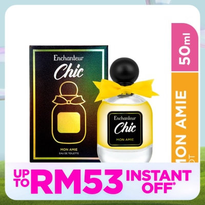 ENCHANTEUR Chic Eau De Toilette Mon Amie 50ML