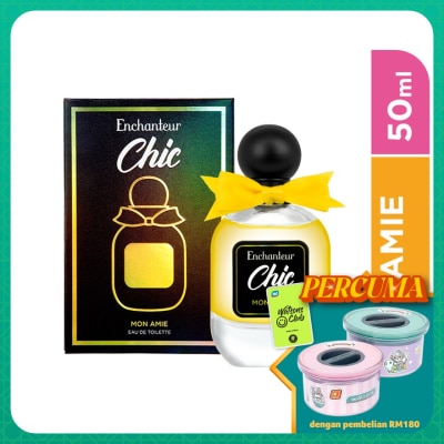 ENCHANTEUR Chic Eau De Toilette Mon Amie 50ML