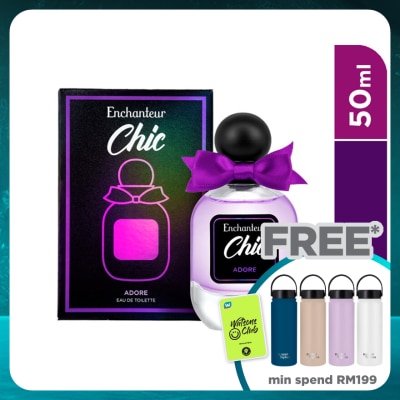 ENCHANTEUR Chic Eau De Toilette Adore 50ML