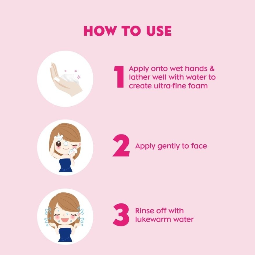 Face Care Hokkaido Rose Whip Foam 100ml