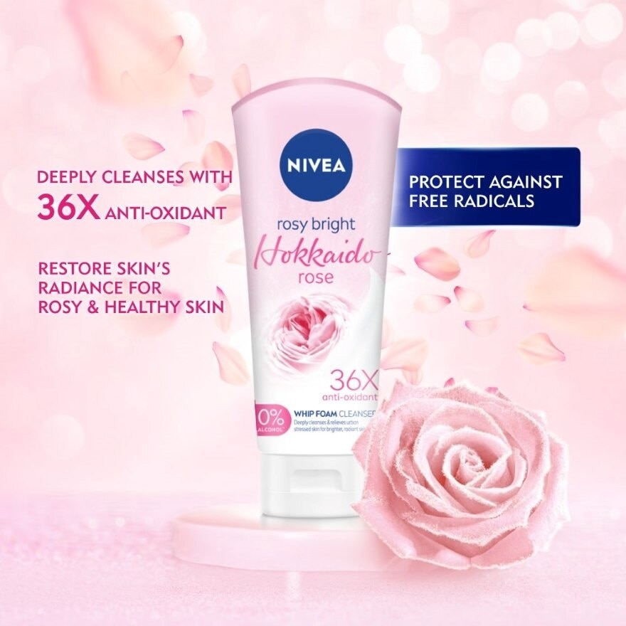 Face Care Hokkaido Rose Whip Foam 100ml