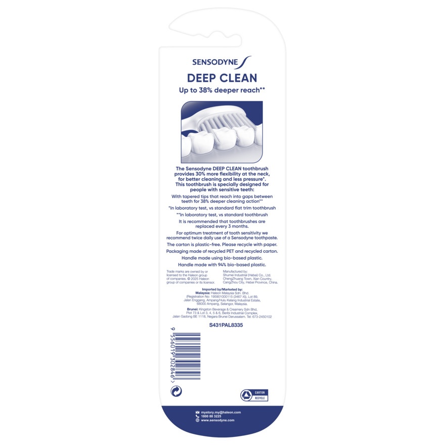 Sensitive Teeth Deep Clean Soft Toothbrush 3S image