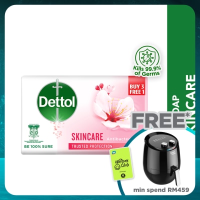 DETTOL Bar Soap Skincare Sakura Blossom Value Pack 100g x4