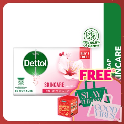 DETTOL Bar Soap Skincare Sakura Blossom Value Pack 100g x4