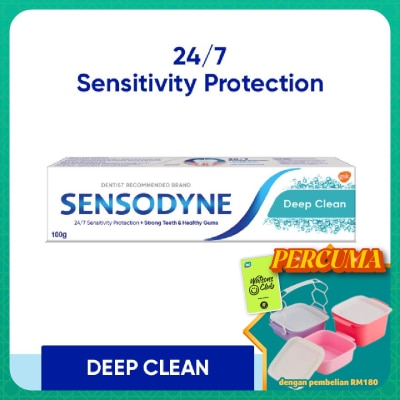 SENSODYNE - Deep Clean Relief Sensitive Teeth Toothpaste 100g