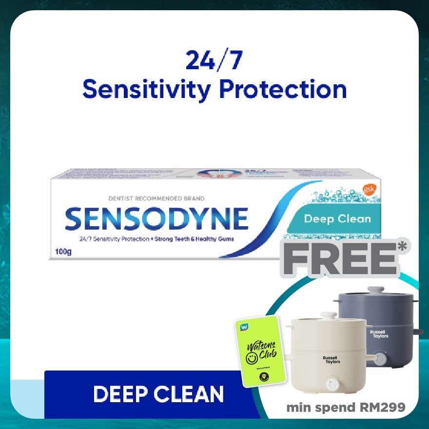 Deep Clean Relief Sensitive Teeth Toothpaste 100g