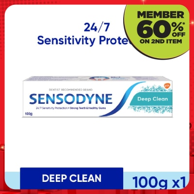 SENSODYNE Deep Clean Relief Sensitive Teeth Toothpaste 100g