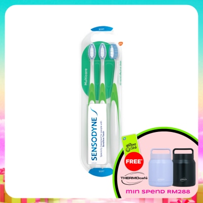 SENSODYNE - Sensitive Teeth Multicare Soft Toothbrush 3S