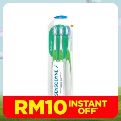 SENSODYNE Sensitive Teeth Multicare Soft Toothbrush 3S