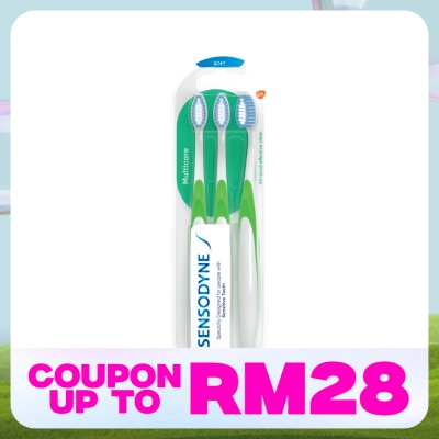 SENSODYNE Sensitive Teeth Multicare Soft Toothbrush 3S