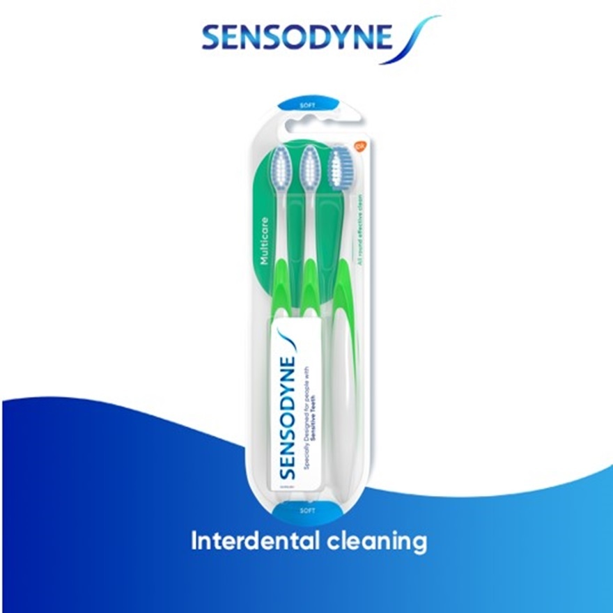 Sensitive Teeth Multicare Soft Toothbrush 3S image
