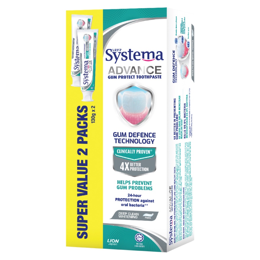 Toothpaste Advance Deep Clean 2x130g image