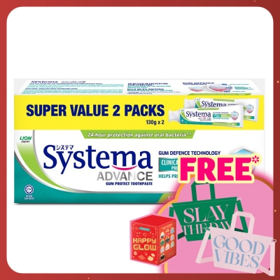 SYSTEMA Toothpaste Extra Gum Protection 2x130g