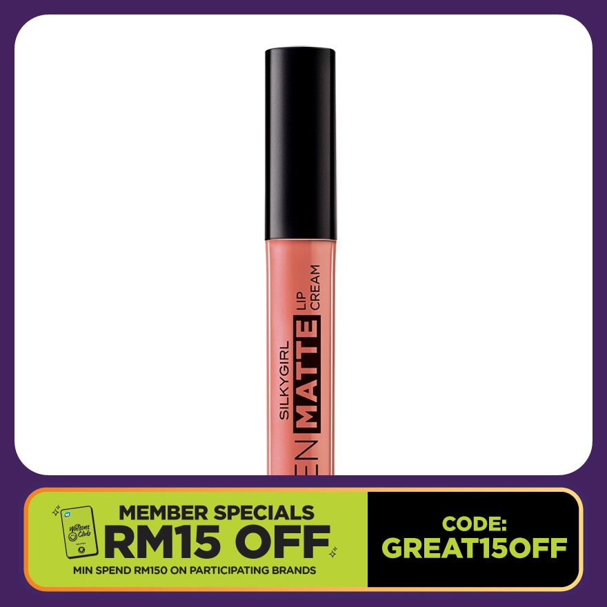 SILKYGIRL SILKYGIRL Gen Matte Lip Cream 01 Just Nude