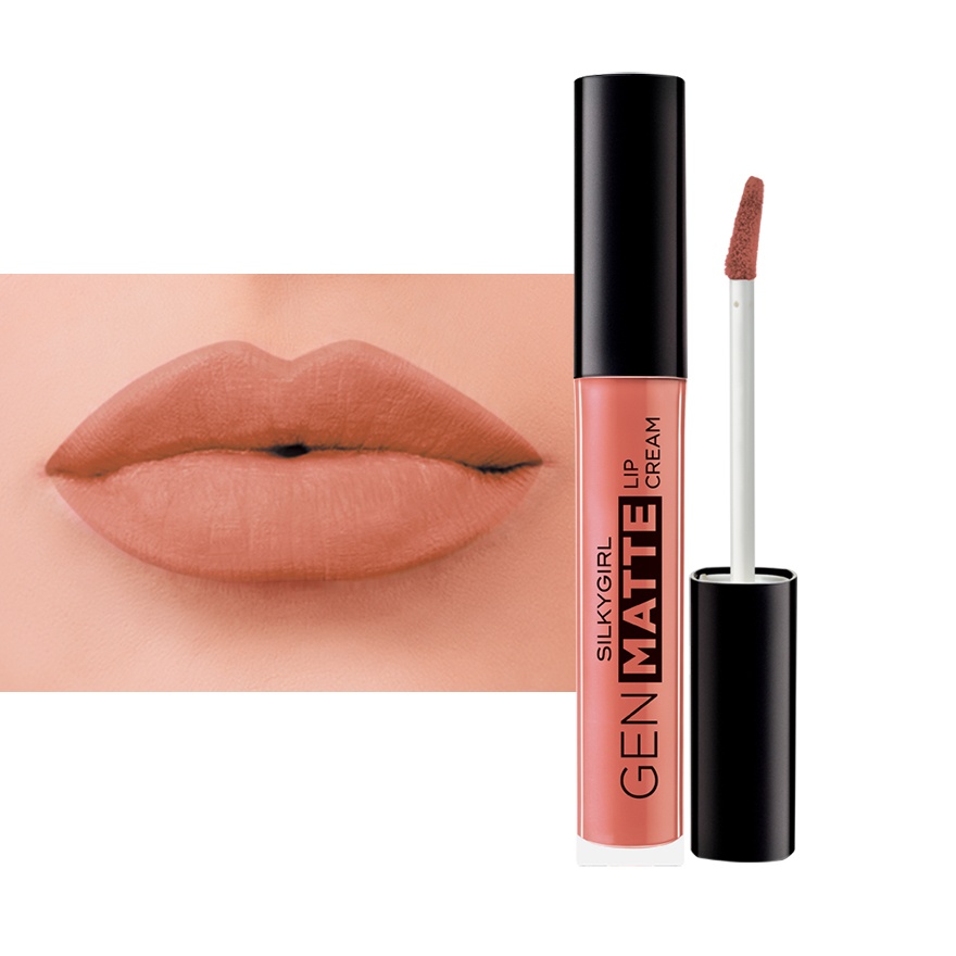 SILKYGIRL Gen Matte Lip Cream 01 Just Nude image