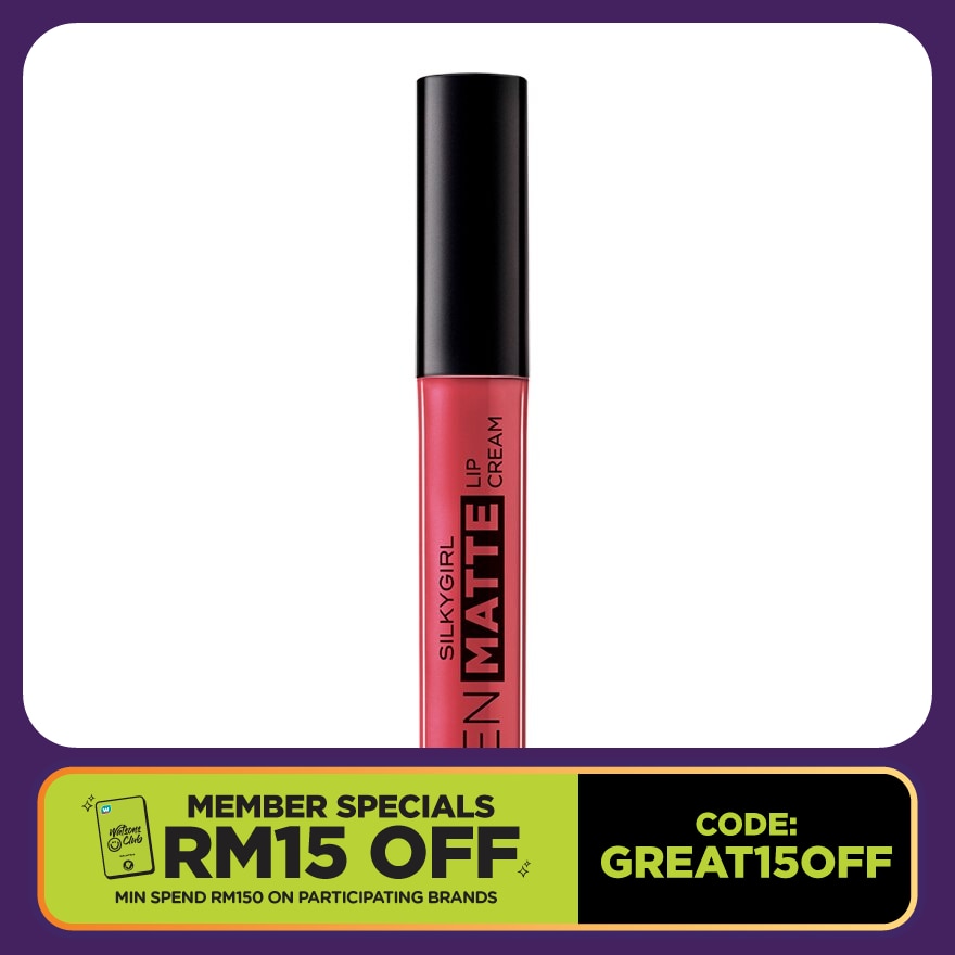 SILKYGIRL SILKYGIRL Gen Matte Lip Cream 02 Mauve Mallow
