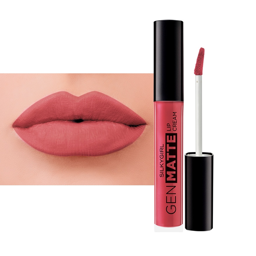 SILKYGIRL Gen Matte Lip Cream 02 Mauve Mallow image