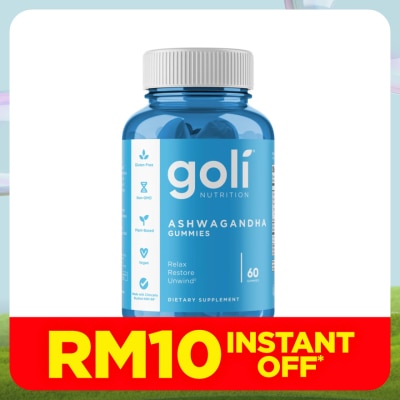 GOLI Ashwagandha Gummies 60s