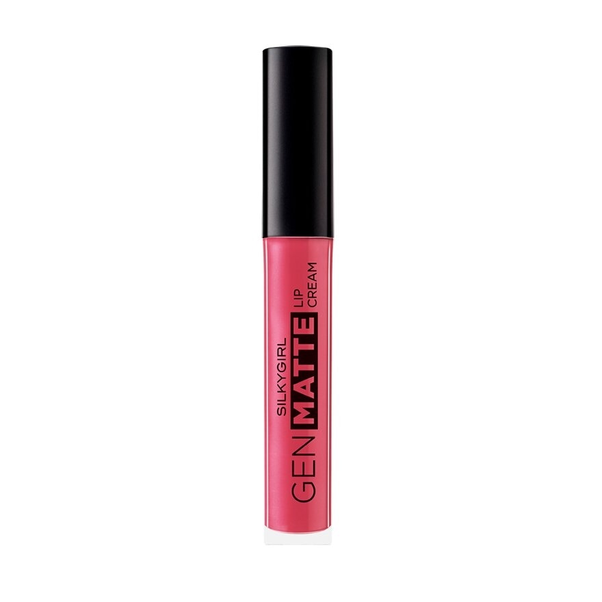 SILKYGIRL Gen Matte Lip Cream - 01 Just Nude, Lipstik Matte Berkualiti Tinggi untuk Penampilan yang Berani dan Elegan