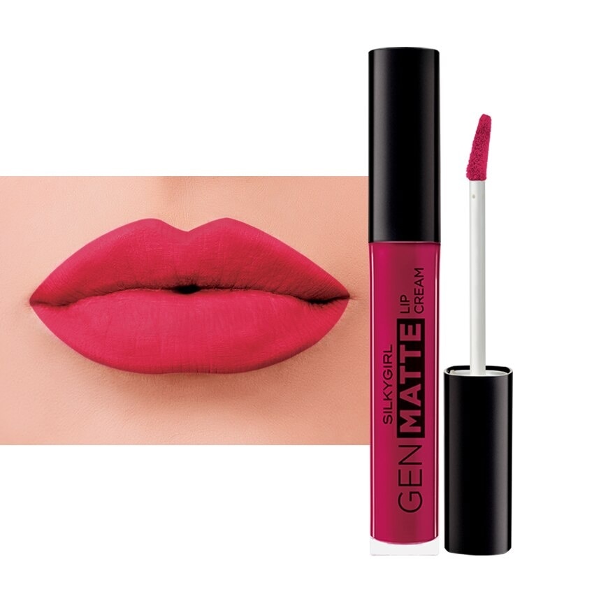 SILKYGIRL Gen Matte Lip Cream 04 Crimson Love