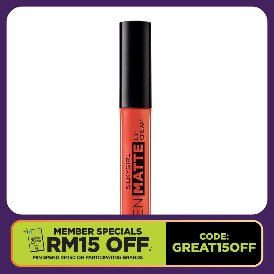 SILKYGIRL Gen Matte Lip Cream 05 Hot Salsa