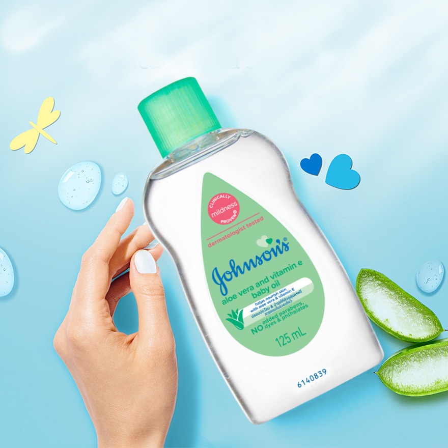 Baby Aloe Vera & Vitamin E Oil 125ml image
