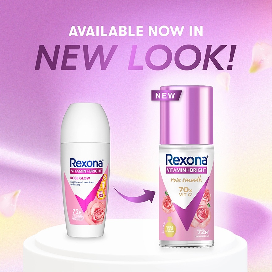 Rexona Rose Glow Roll On 45ml