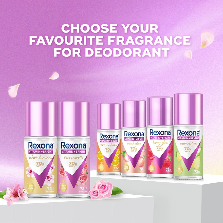 Rexona Rose Glow Roll On 45ml