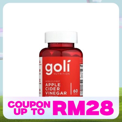 GOLI Worlds First Apple Cider Vinegar Gummies 60s