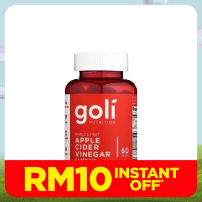 GOLI Worlds First Apple Cider Vinegar Gummies 60s