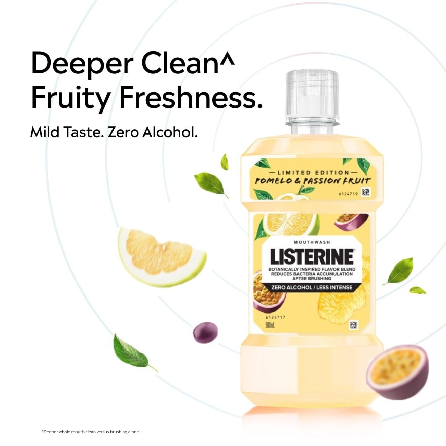 Listerine Pomelo & Passionfruit 500ml