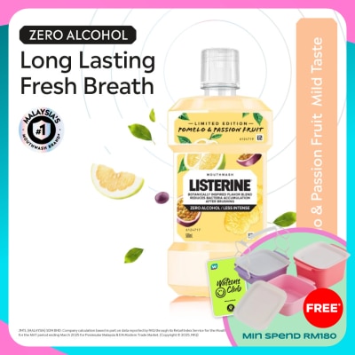 LISTERINE Listerine Pomelo & Passionfruit 500ml