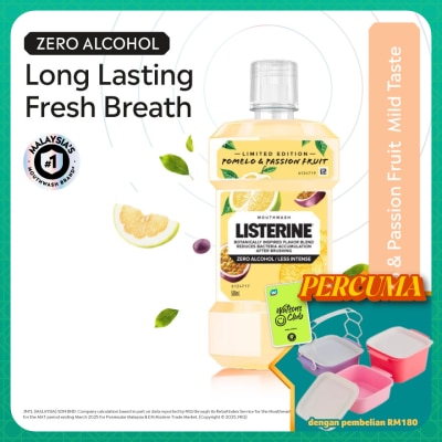 LISTERINE - Listerine Pomelo & Passionfruit 500ml