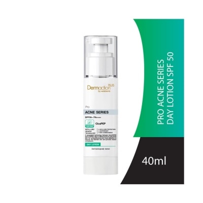 DERMACTION PLUS BY WATSONS Pro Acne SPF50+ PA++++ Day Lotion 40ml