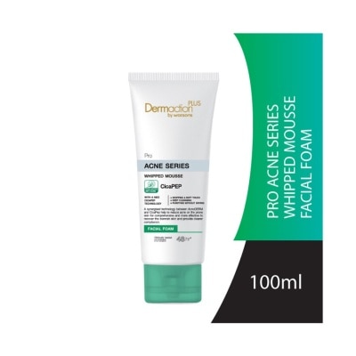 DERMACTION PLUS BY WATSONS Pro Acne Whipped Mousse Facial Foam 100ml