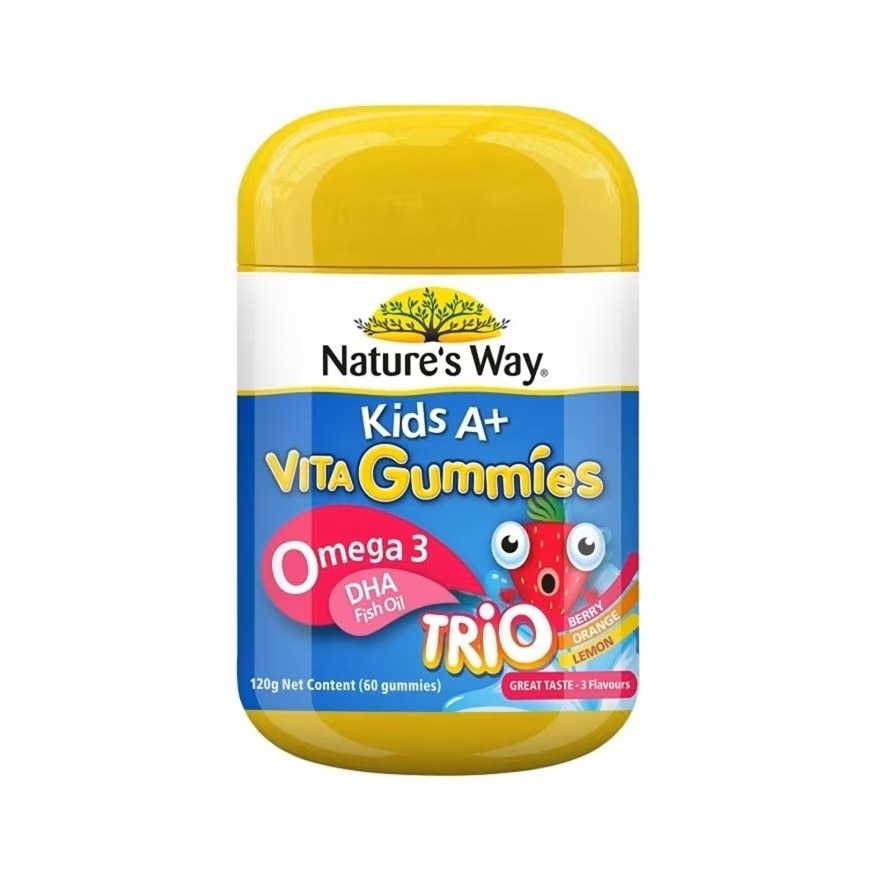 Kids A+ Omega 3 Trio 60 gummies