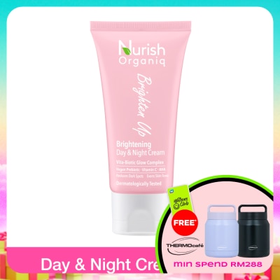 NURISH ORGANIQ - Brightening Day & Night Cream 40g