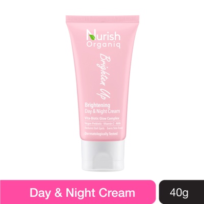 NURISH ORGANIQ - Brightening Day & Night Cream 40g image