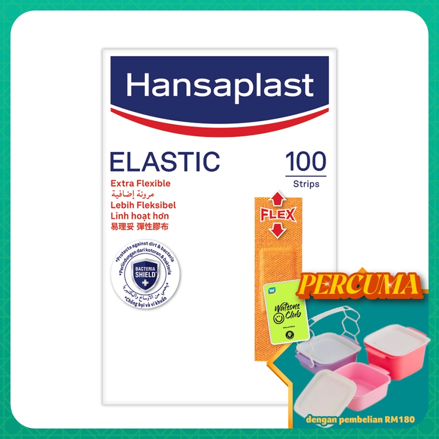 Elastic Extra Flexible Plaster 100's