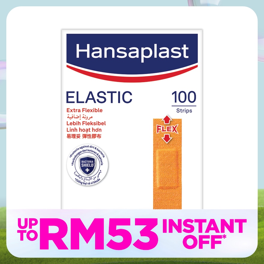 Elastic Extra Flexible Plaster 100's