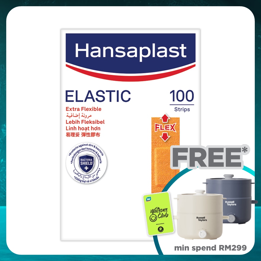 Elastic Extra Flexible Plaster 100's