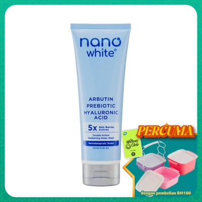 NANO WHITE - Double Action Awakening Snow Wash 100ml