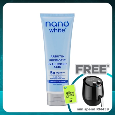 NANO WHITE Double Action Awakening Snow Wash 100ml