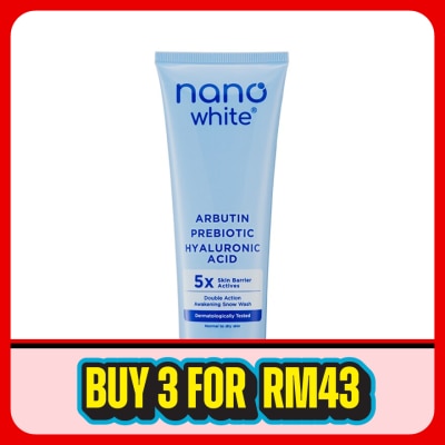 NANO WHITE - Double Action Awakening Snow Wash 100ml