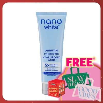 NANO WHITE Double Action Awakening Snow Wash 100ml