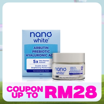 NANO WHITE Double Action Hydrating Moisturiser 50ml