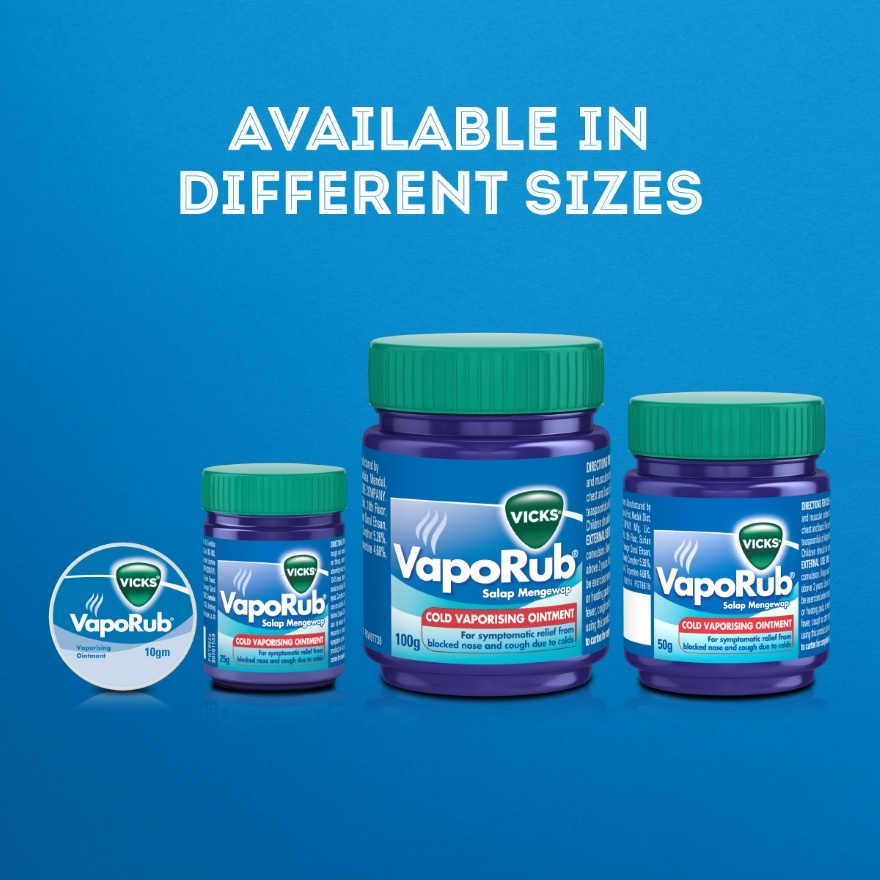 Vaporub Cold Vaporizing Ointment 25g image
